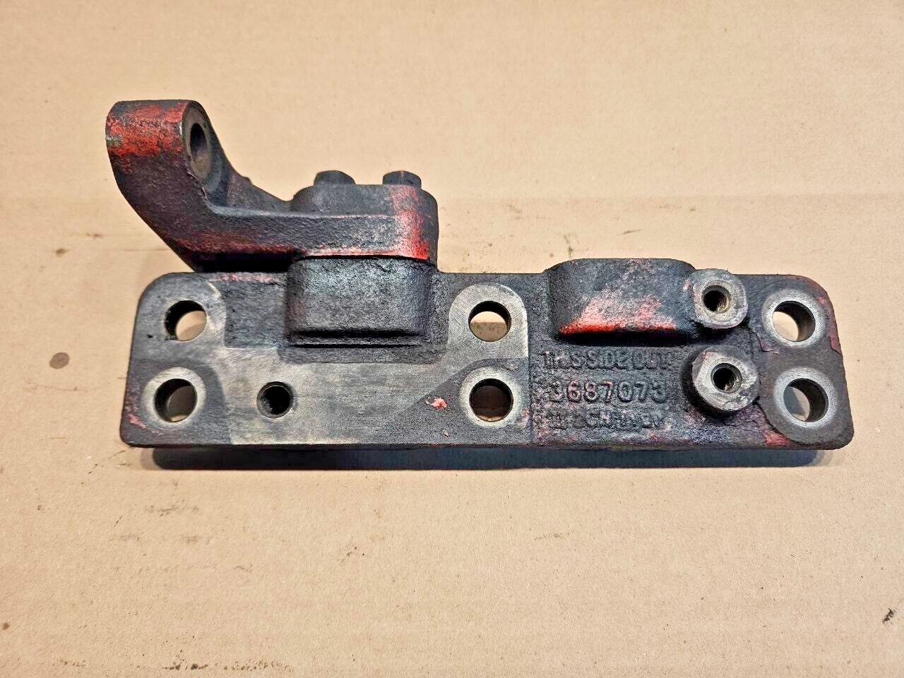 Cummins ISX 12 Diesel Engine FUEL PUMP SUPPORT 3687073 OEMx - ABC ...