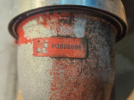 CUMMINS ISX12 11.9L DIESLE ENGINE AIR INTAKE MANIFOLD 4313799 OEM 3686696 - 360$ Picture 1 of 5 Picture 2 of 5 Picture 3 of 5 Picture 4 of 5