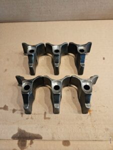 Set of 6 DETROIT SERIES 60 12.7L DIESEL INJECTOR HOLD DOWN CLAMPS 9088 OEM