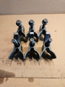 Set of 6 Cummins M11 ISM11 Injector Hold Down Clamps 4022914 OEM