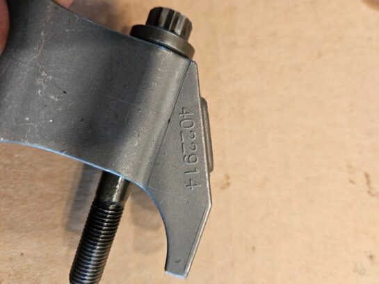 Set of 6 Cummins M11 ISM11 Injector Hold Down Clamps 4022914 OEM - 100$ Picture 1 of 3 Picture 2 of 3 Picture 3 of 3