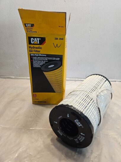 New Caterpillar UHE Hydraulic Filter 338-3540 CAT 3383540 OEM - 80$ Picture 1 of 4 Picture 2 of 4 Picture 3 of 4 Picture 4 of 4