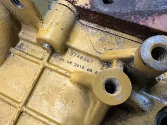 2019 Caterpillar CAT 4.4 Acert Diesel Engine EGR Cooler 374-6307 OEM - 1325$ Picture 1 of 5 Picture 2 of 5