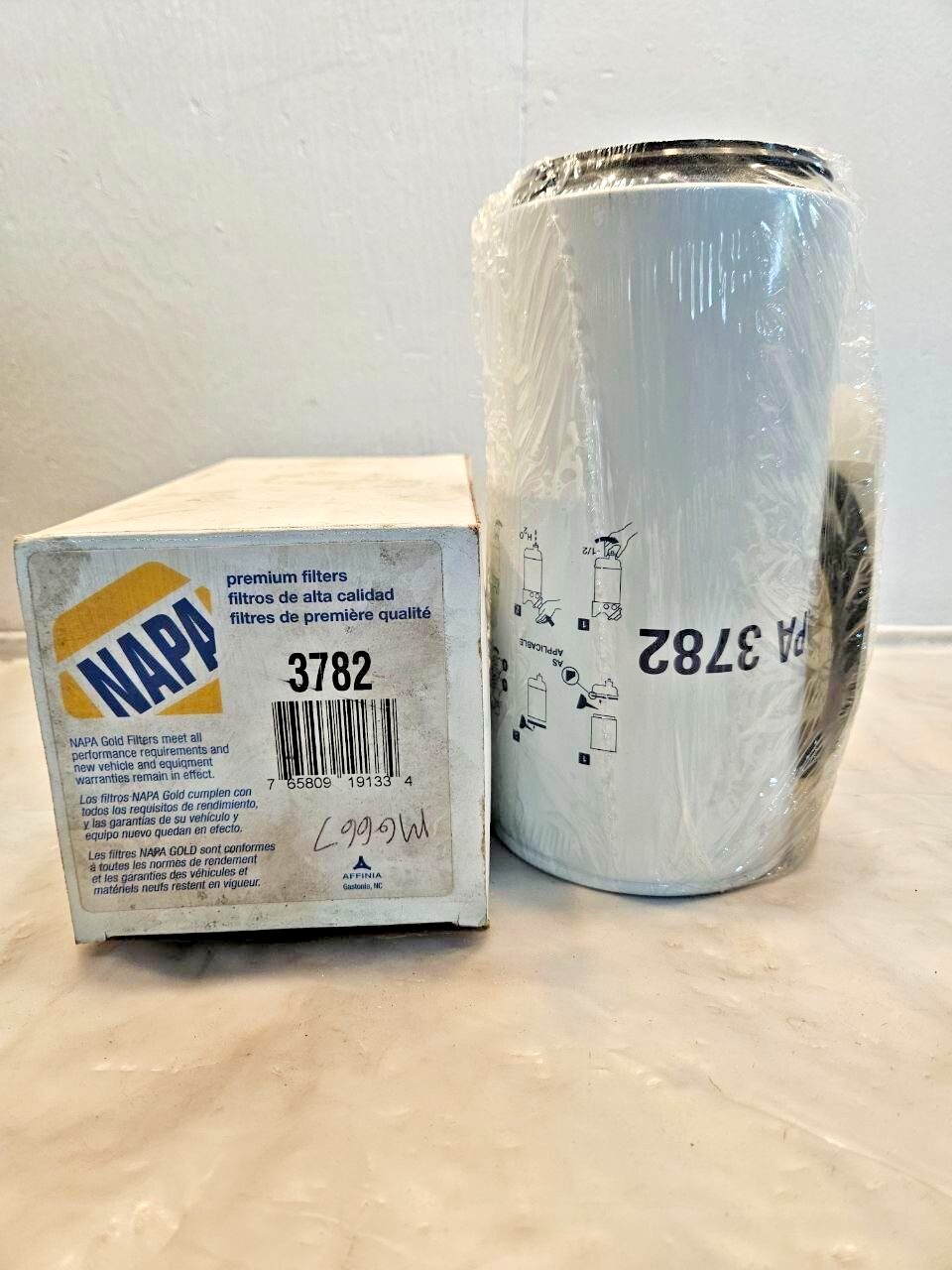 New NAPA 3782 Fuel Water Separator Filter - ABC Diesel Parts