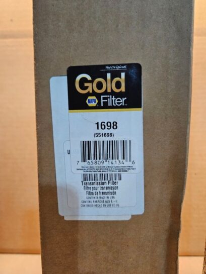 New Napa Gold 1698 Interchange Industrial Hydraulic Transmission Filter - 145$ Picture 1 of 3 Picture 2 of 3 Picture 3 of 3
