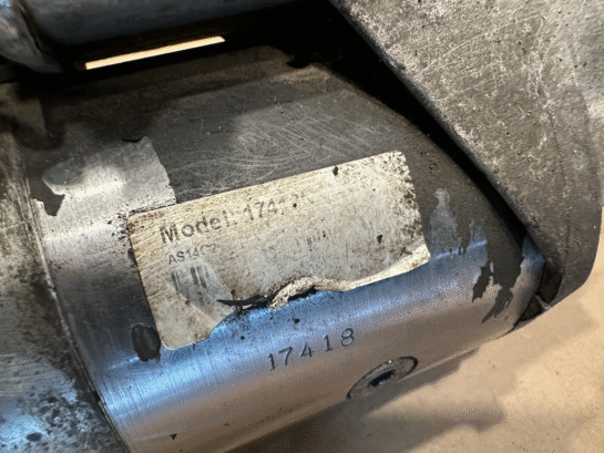 CAT Caterpillar Backhoe Loader 416B Perkins 3054 1992-1996 Starter Motor 17418N - 140$ Picture 1 of 4 Picture 2 of 4 Picture 3 of 4