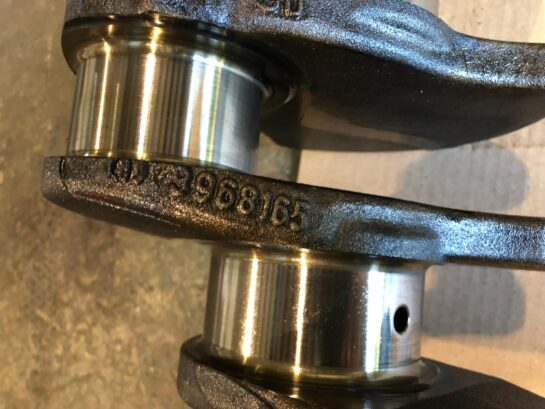Cummins ISB 6.7 Diesel Engine Crankshaft 3968165 OEM - 1075$ Picture 1 of 4 Picture 2 of 4