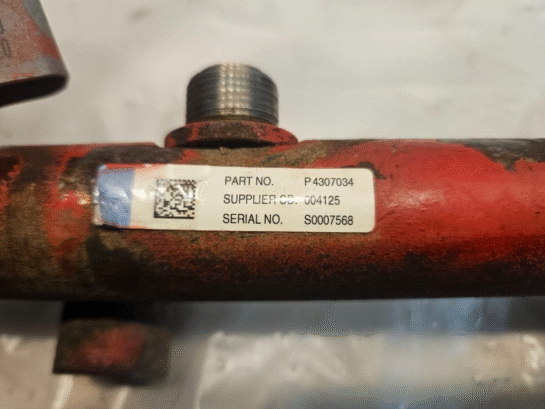 Cummins ISX12 Diesel Engine Fuel Accumulator Rail 4307370 OEM - 350$ Picture 1 of 4