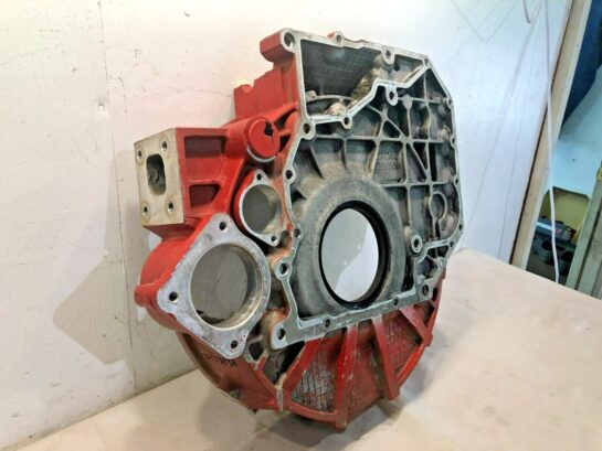 CUMMINS ISB 6.7 DIESEL ENGINE FLYWHEEL HOUSING 4944348, 3999869 OEM - 425$ Picture 1 of 7 Picture 2 of 7 Picture 3 of 7