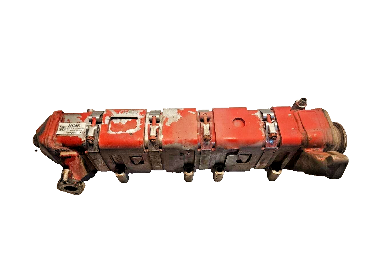 Cummins ISX12 EGR Exhaust Gas Recirculation Cooler 4313837 OEM - ABC ...
