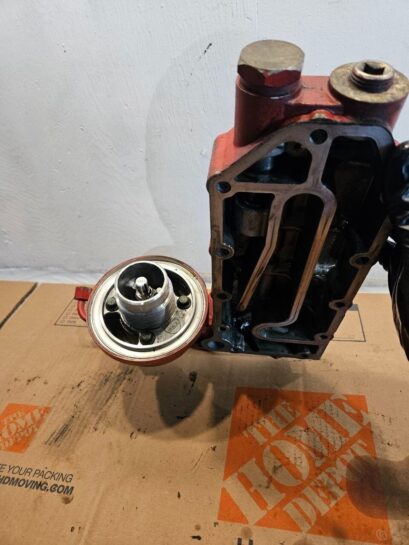 Cummins ISL 8.3L Lube Oil Filter Cooler Housing 3974325, 3974324 OEM - 175$ Picture 1 of 5 Picture 2 of 5 Picture 3 of 5 Picture 4 of 5 Picture 5 of 5