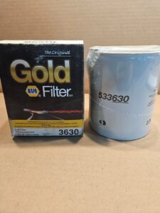 New NAPA Gold 3630 Spin on Fuel Filter 533630
