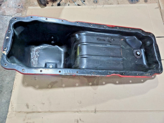 2012 Cummins ISX12 11.9L Diesel Engine Oil Pan 4975061 OEM - 645$ Picture 1 of 6