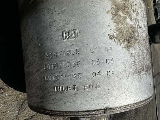 2004 Freightliner M2 106 Muffler For Caterpillar C7 OEM 214-4855 - 400$ Picture 1 of 4 Picture 2 of 4 Picture 3 of 4