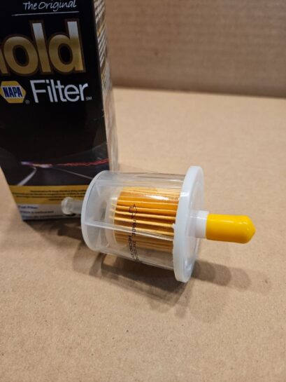 New NAPA Gold 3002 Inline Fuel Filter  5/16" - 14$ Picture 1 of 2
