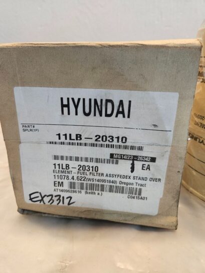 NEW HYUNDAI-110 FUEL FILTER SECONDARY WATER VOLVO DUMPER  (11LB-20310 8159975) - 60$ Picture 1 of 2 Picture 2 of 2