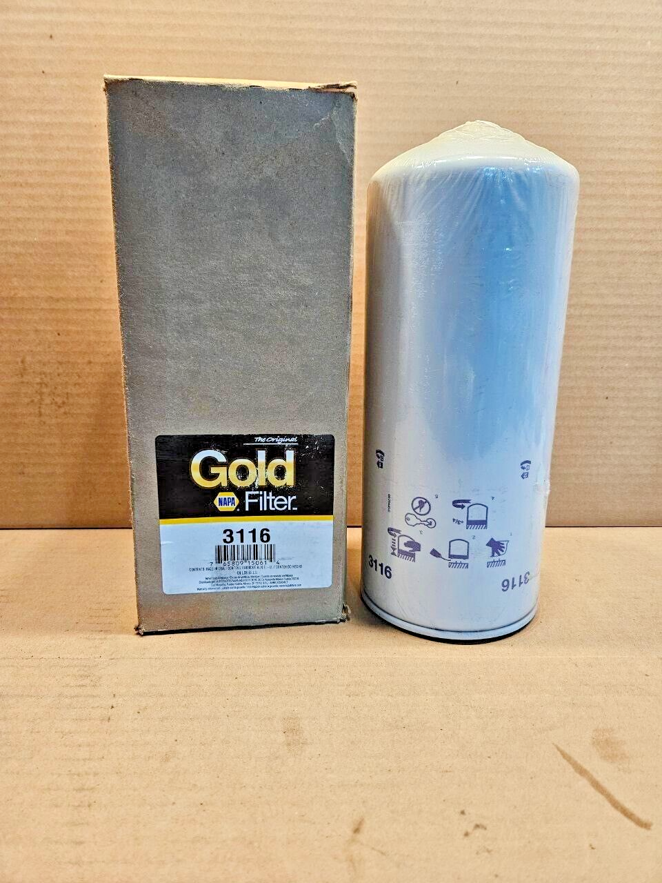 New Napa Gold Spin on Fuel Filter 3116 OEM - ABC Diesel Parts