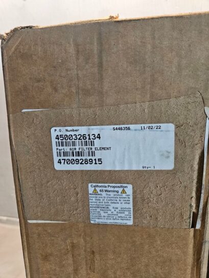 New Donaldson Air Filter Safety P134354 - 60$ Picture 1 of 3 Picture 2 of 3 Picture 3 of 3