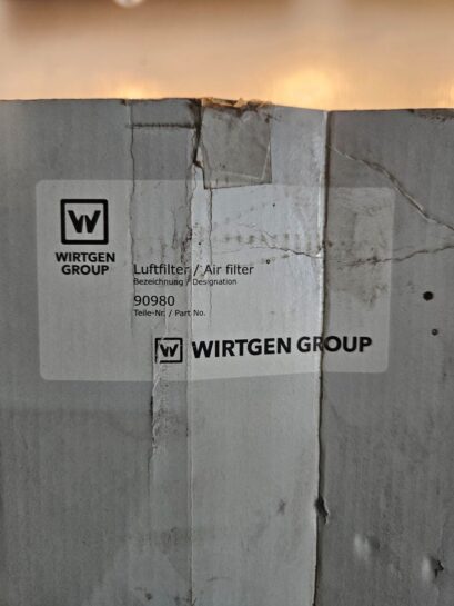 Wirtgen Group Air Filter 90980 same as WIX 46822 - 230$ Picture 1 of 3 Picture 2 of 3 Picture 3 of 3