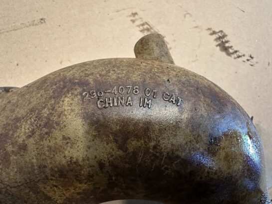 2008 Caterpillar C15 Acert EGR Venturi/Mixer 2883834 OEM 296-4078 - 275$ Picture 1 of 4 Picture 2 of 4 Picture 3 of 4 Picture 4 of 4