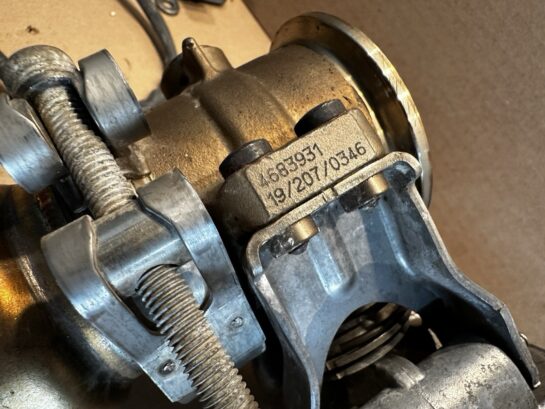 Caterpillar CAT C4.4 Diesel Engine Back Pressure Valve And Elbow 468-3931 OEM - 1175$ Picture 1 of 9 Picture 2 of 9 Picture 3 of 9 Picture 4 of 9 Picture 5 of 9 Picture 6 of 9