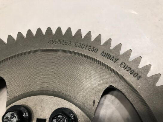 Cummins ISB 6.7 Diesel Engine CAMSHAFT GEAR 3955152 OEM - 135$ Picture 1 of 3 Picture 2 of 3