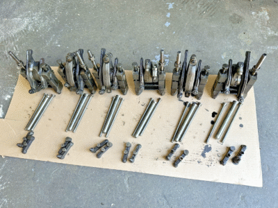 1998 Caterpillar 3176 Complete Rocker Arm Assembly 6I1620, 6I1624, 6I1618 OEM