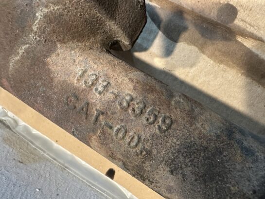 Caterpillar CAT C15 Dual Turbo Diesel Engine Exhaust Manifold 133-3359 OEM - 400$ Picture 1 of 4 Picture 2 of 4 Picture 3 of 4