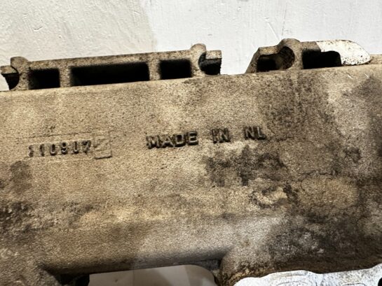 DETROIT DIESEL DD15 ENGINE EGR COOLER MANIFOLD BRACKET A4722030201 OEM - 155$ Picture 1 of 5 Picture 2 of 5 Picture 3 of 5 Picture 4 of 5 Picture 5 of 5