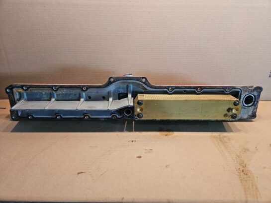 2012 Cummins ISX15 Diesel Engine Oil Cooler 4965487 with Housing 4965895 OEM - 350$ Picture 1 of 6 Picture 2 of 6 Picture 3 of 6