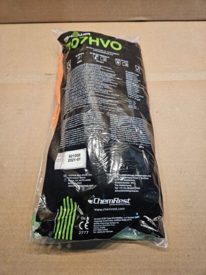 12 pair NEW Showa 707HVO Chemical Resistant 9mil Nitrile Rubber Gloves Size L - 18$ Picture 1 of 5 Picture 2 of 5 Picture 3 of 5