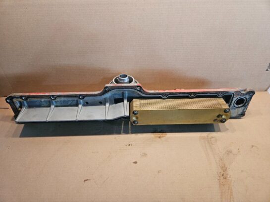 2012 Cummins ISX15 Diesel Engine Oil Cooler 4965487 with Housing 4965895 OEM - 350$ Picture 1 of 6 Picture 2 of 6 Picture 3 of 6 Picture 4 of 6