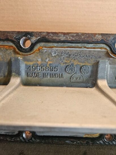 2012 Cummins ISX15 Diesel Engine Oil Cooler 4965487 with Housing 4965895 OEM - 350$ Picture 1 of 6 Picture 2 of 6 Picture 3 of 6 Picture 4 of 6 Picture 5 of 6