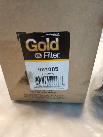 New NAPA Gold Fuel Filter 601005 - 55$ Picture 1 of 4 Picture 2 of 4 Picture 3 of 4 Picture 4 of 4