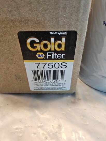 NEW NAPA GOLD OIL FILTER 7750S - 40$ Picture 1 of 3 Picture 2 of 3 Picture 3 of 3
