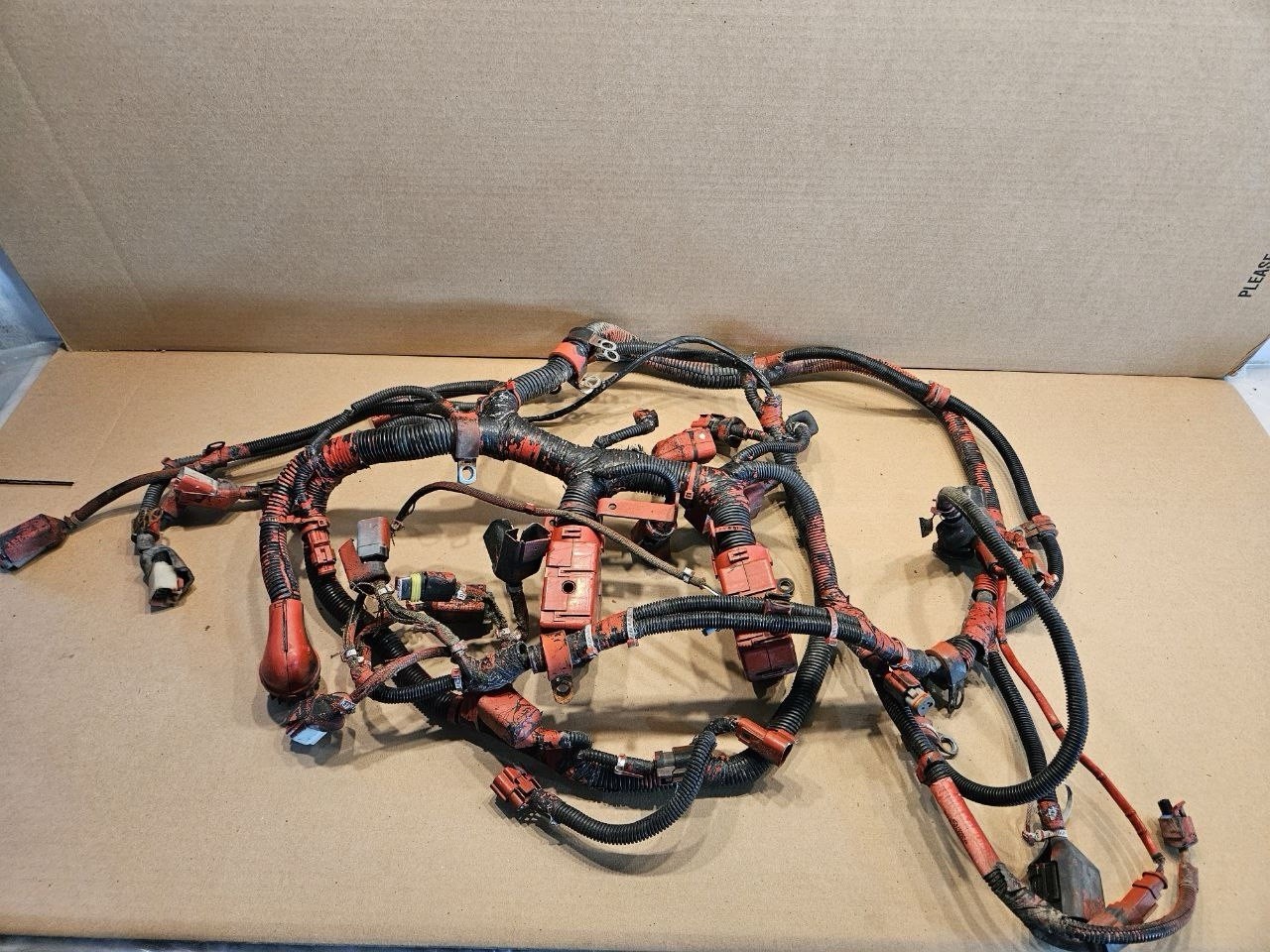 2012 Cummins CM2250 ISX15 Diesel Engine Complete wiring Harness P/N ...