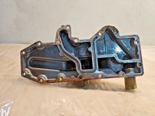 Caterpillar CAT 3126 Diesel Engine Oil Filter Housing 4P-8182 OEM - 150$ Picture 1 of 4 Picture 2 of 4 Picture 3 of 4