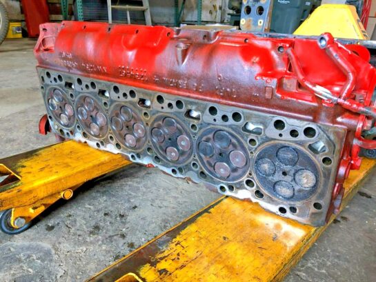 CUMMINS ISB 6.7 DIESEL ENGINE CYLINDER HEAD 4983046 OEM - 975$ Picture 1 of 7 Picture 2 of 7 Picture 3 of 7 Picture 4 of 7