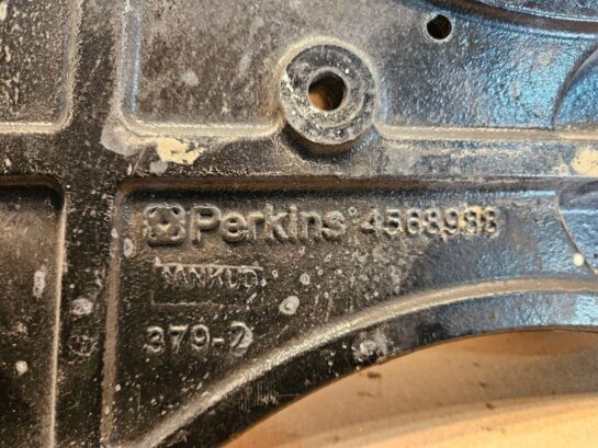 Caterpillar CAT C4.4 Perkins Diesel Engine Rear Support Bracket OEM 4568988 OEM - 775$ Picture 1 of 3 Picture 2 of 3