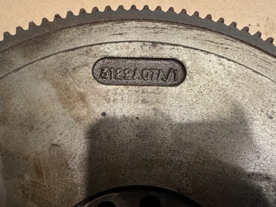 Perkins Caterpillar 3054 CAT Diesel Engine Flywheel 3122132A-2 OEM - 450$ Picture 1 of 4 Picture 2 of 4