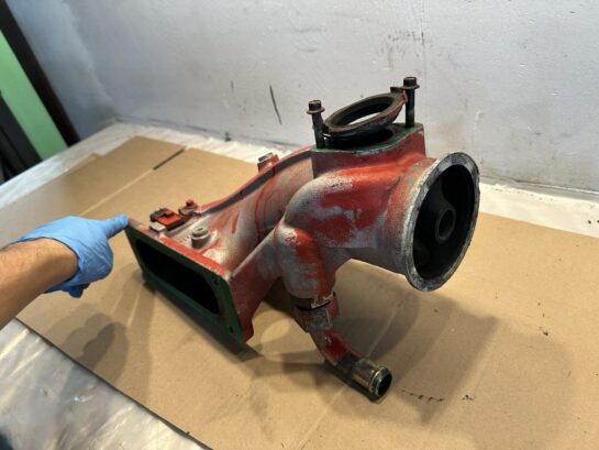 Cummins ISX12 Air Intake Connection With 2864823 Elbow 2883213 OEM - 230$ Picture 1 of 6 Picture 2 of 6 Picture 3 of 6 Picture 4 of 6 Picture 5 of 6