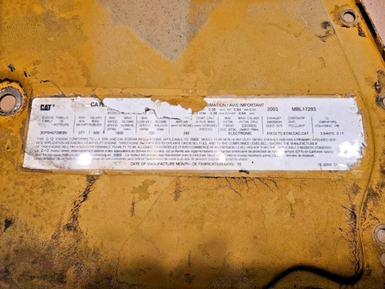 CAT C12 Diesel Engine Timing Cover 1694172 OEM - 175$ Picture 1 of 3 Picture 2 of 3 Picture 3 of 3