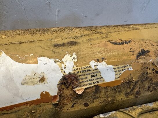 2004 CAT C-13 Diesel Engine Oil Cooler 4W6043 with Filter Housing OEM - 500$ Picture 1 of 5 Picture 2 of 5