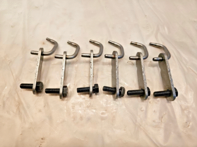 Set of 6 CAT 3126 Diesel Engine Piston Cooling Oil Nozzle Jet 107-7638 OEM