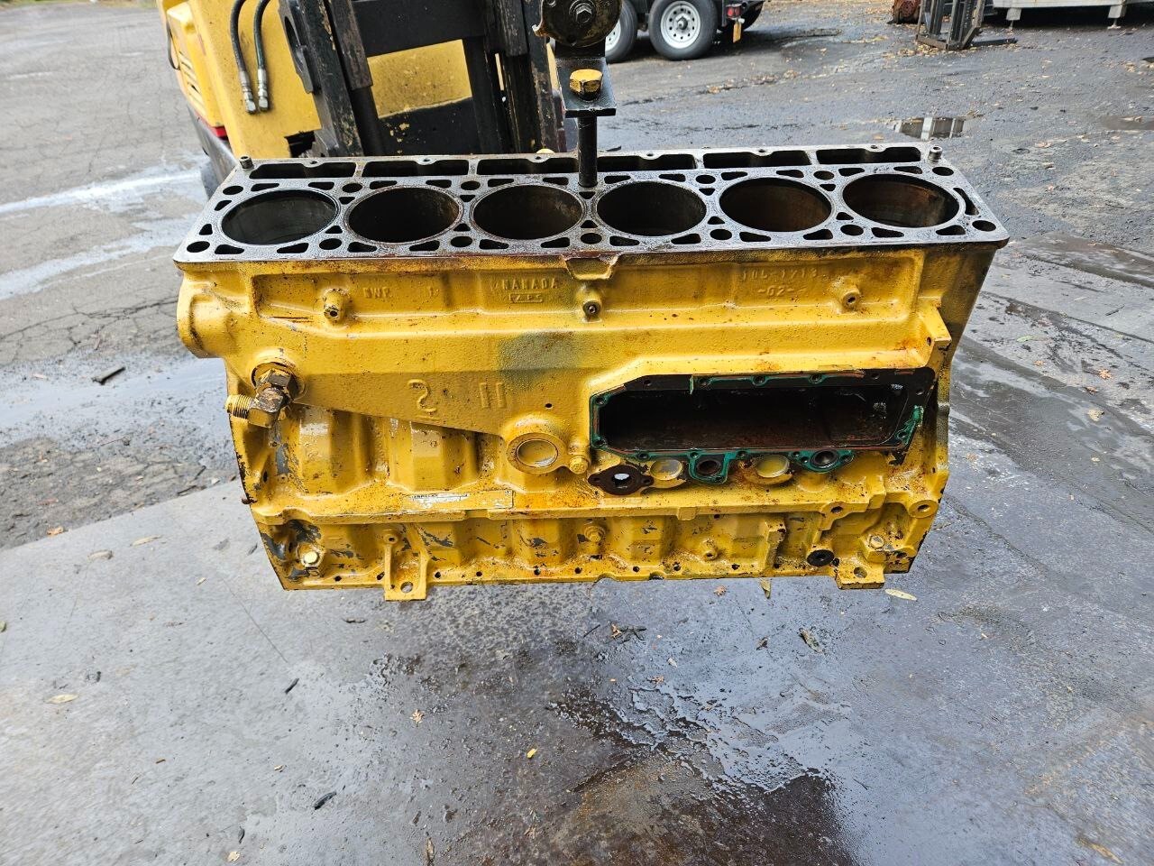 Caterpillar CAT 3126 diesel engine block with Cam followers 105-1713 ...