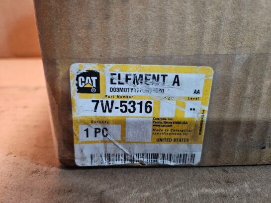New Caterpillar 7W-5316 Engine CAT Air Filter OEM - 55$ Picture 1 of 4 Picture 2 of 4