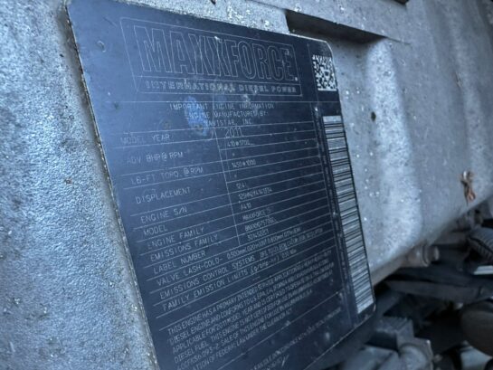 2012 INTERNATIONAL MAXXFORCE 13 EPA10 RUNNING 12.4L 410HP DIESEL ENGINE ASSEMBLY - 9300$ Picture 1 of 6 Picture 2 of 6