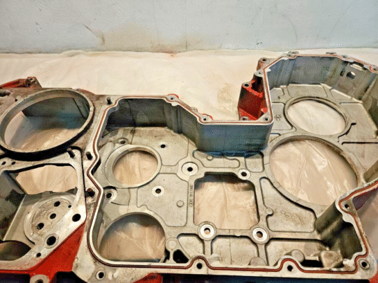 Cummins ISX15 X15 Diesel Engine Front timing cover Housing 3686923 OEM - 650$ Picture 1 of 6 Picture 2 of 6 Picture 3 of 6