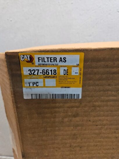 New CAT Caterpillar 327-6618 Cabin Air Filter OEM - 55$ Picture 1 of 4 Picture 2 of 4 Picture 3 of 4