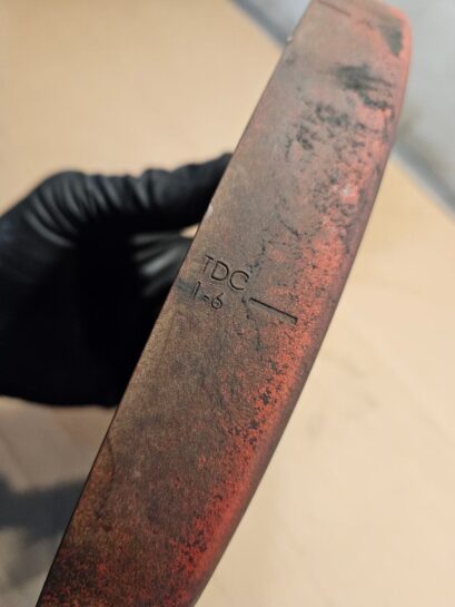 CUMMINS ISX12 11.9 Diesel Engine VIBRATION DAMPENER 2888049 OEM - 320$ Picture 1 of 5 Picture 2 of 5 Picture 3 of 5